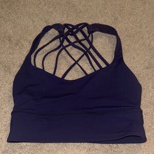 Purple lululemon sports bra